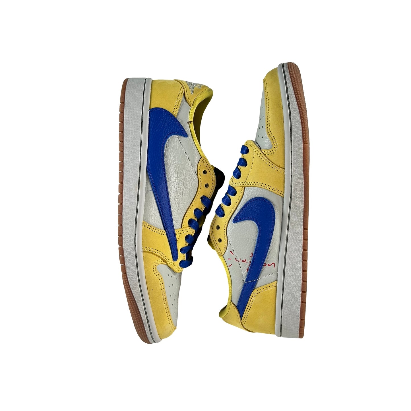 DZ4137 700 Jordan 1 Retro Low OG SP Travis Scott Canary (Women's) [USED] - 8.5 W (Used3)