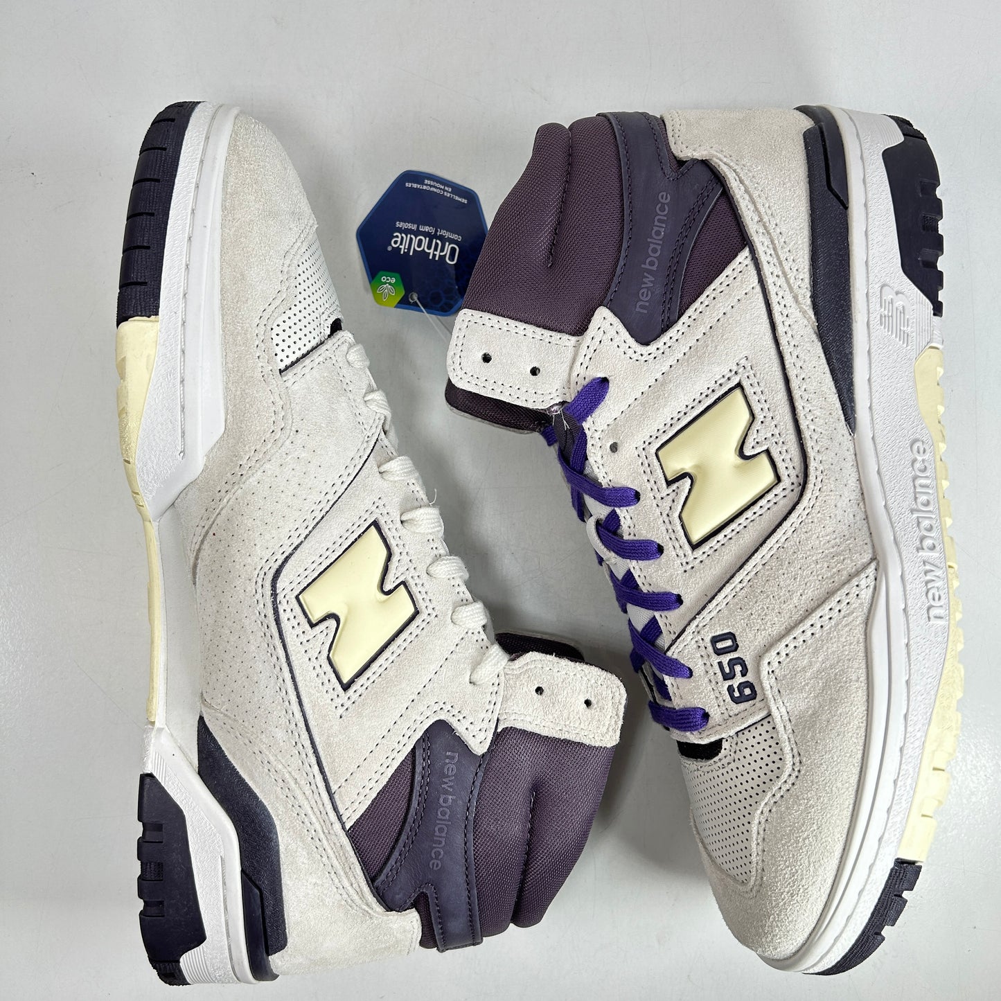 BB650RVP New Balance 650R White Purple [USED] - 11 (VNDS)