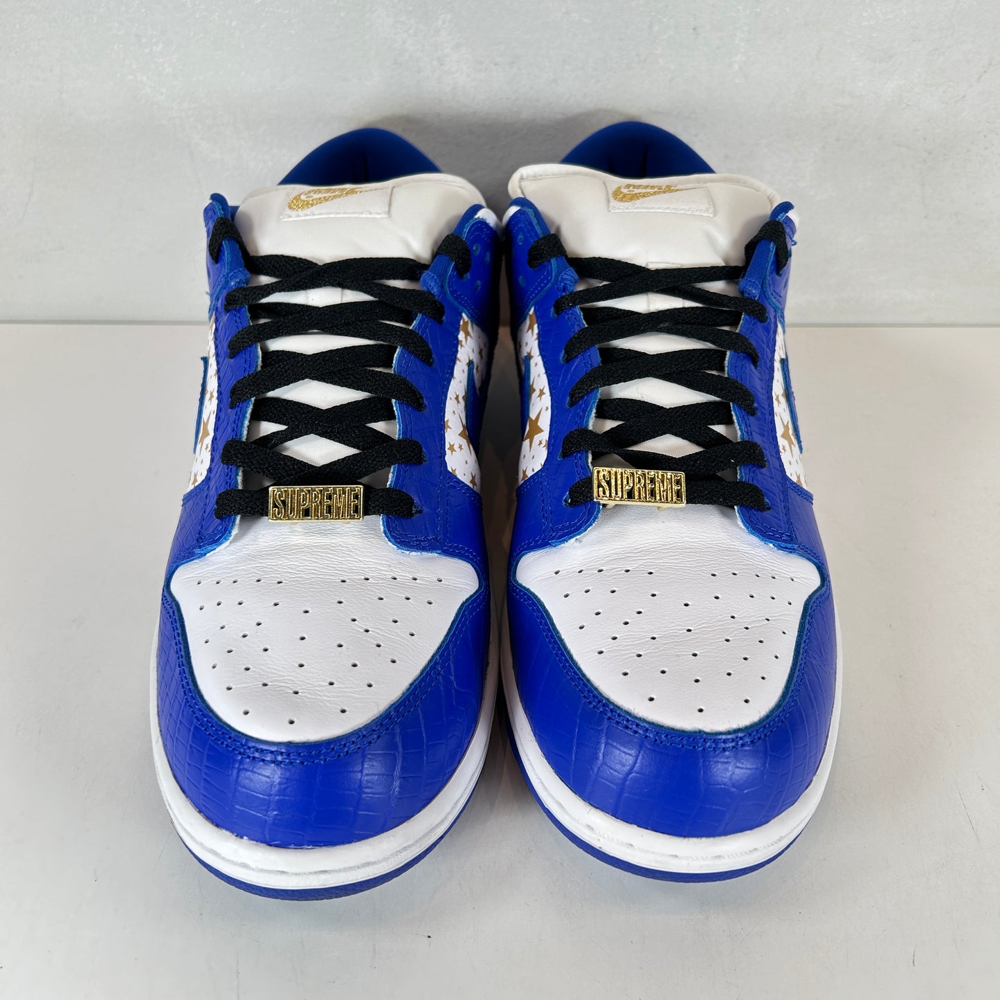 DH3228 100 Nike SB Dunk Low Supreme Stars Hyper Royal (2021) [USED] - 10.5 M (Used)