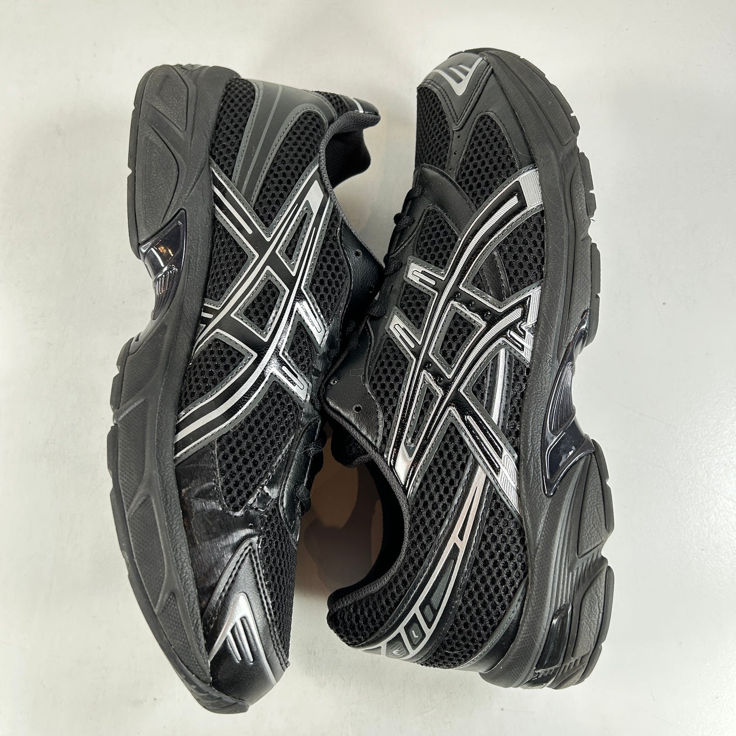 1201A906 001 ASICS Gel-1130 Black Pure Silver [USED] - 12 M (Used)