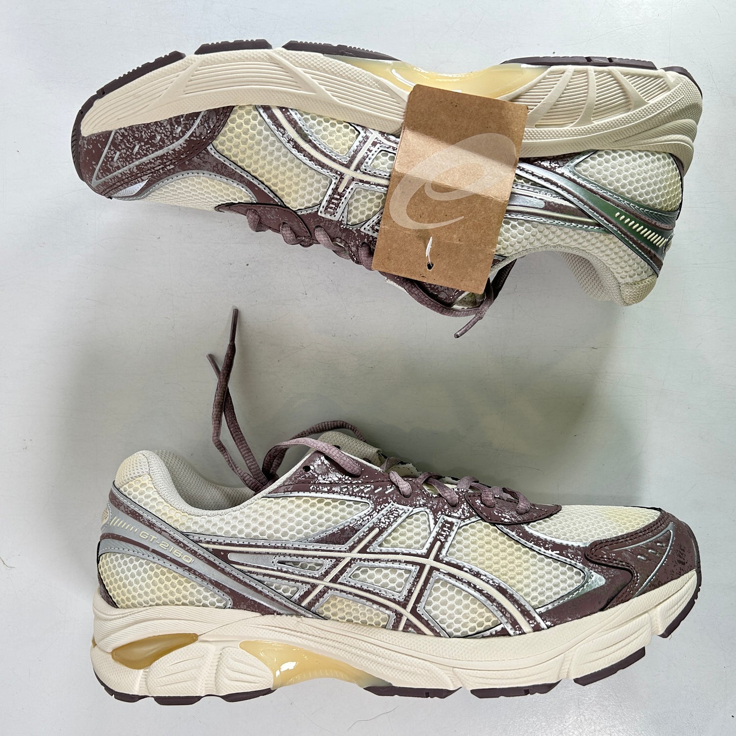 1203A478 101 ASICS GT-2160 Pre-Aged Pack Mauve Grey Brown [USED] - 11.5 M (VNDS)