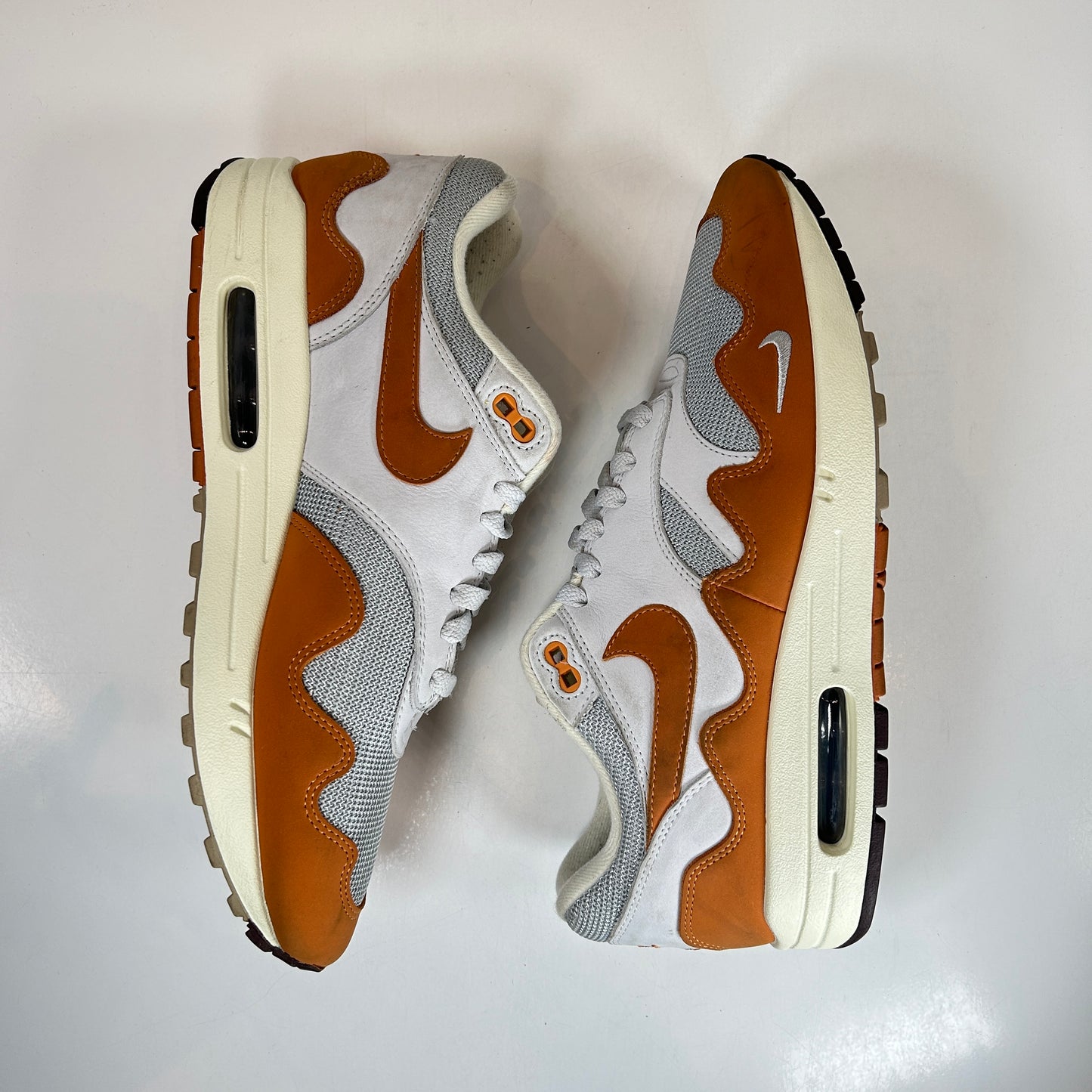 DH1348 001 Nike Air Max 1 Patta Waves Monarch [USED] - 10.5 M (Used)