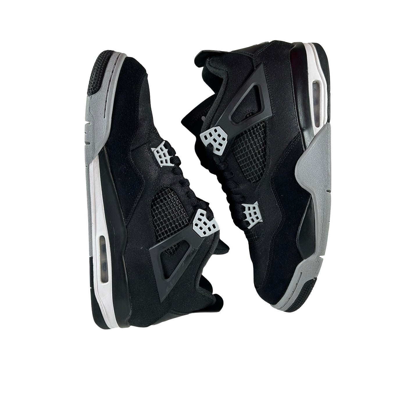 DH7138 006 Jordan 4 Retro SE Black Canvas [USED] - 12 M (Used3)