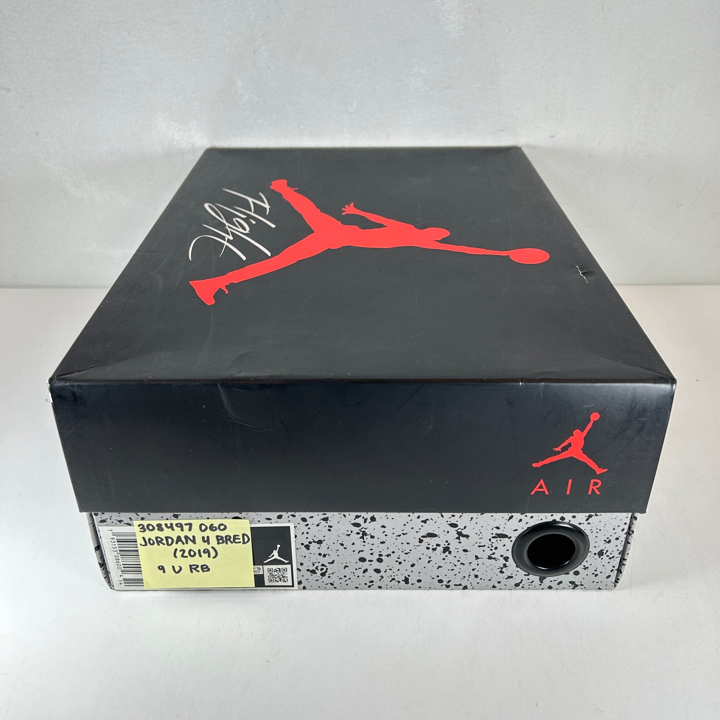 308497 060 Jordan 4 Retro Bred (2019) [USED] - 9 M (Used) (Replace Box)