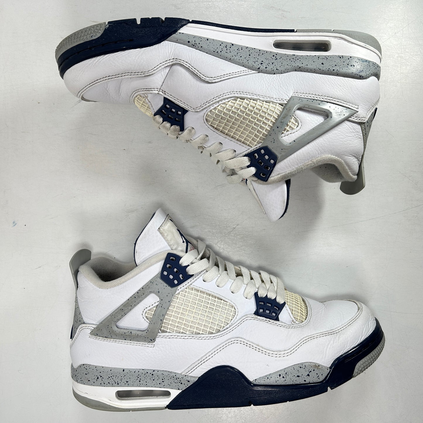 DH6927 140 Jordan 4 Retro Midnight Navy [USED] - 10 M (Used)