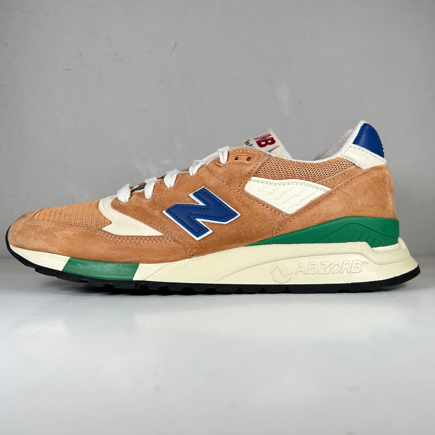 U998OB New Balance 998 MiUSA Teddy Santis Orange Royal [USED] - 11 M (VNDS)