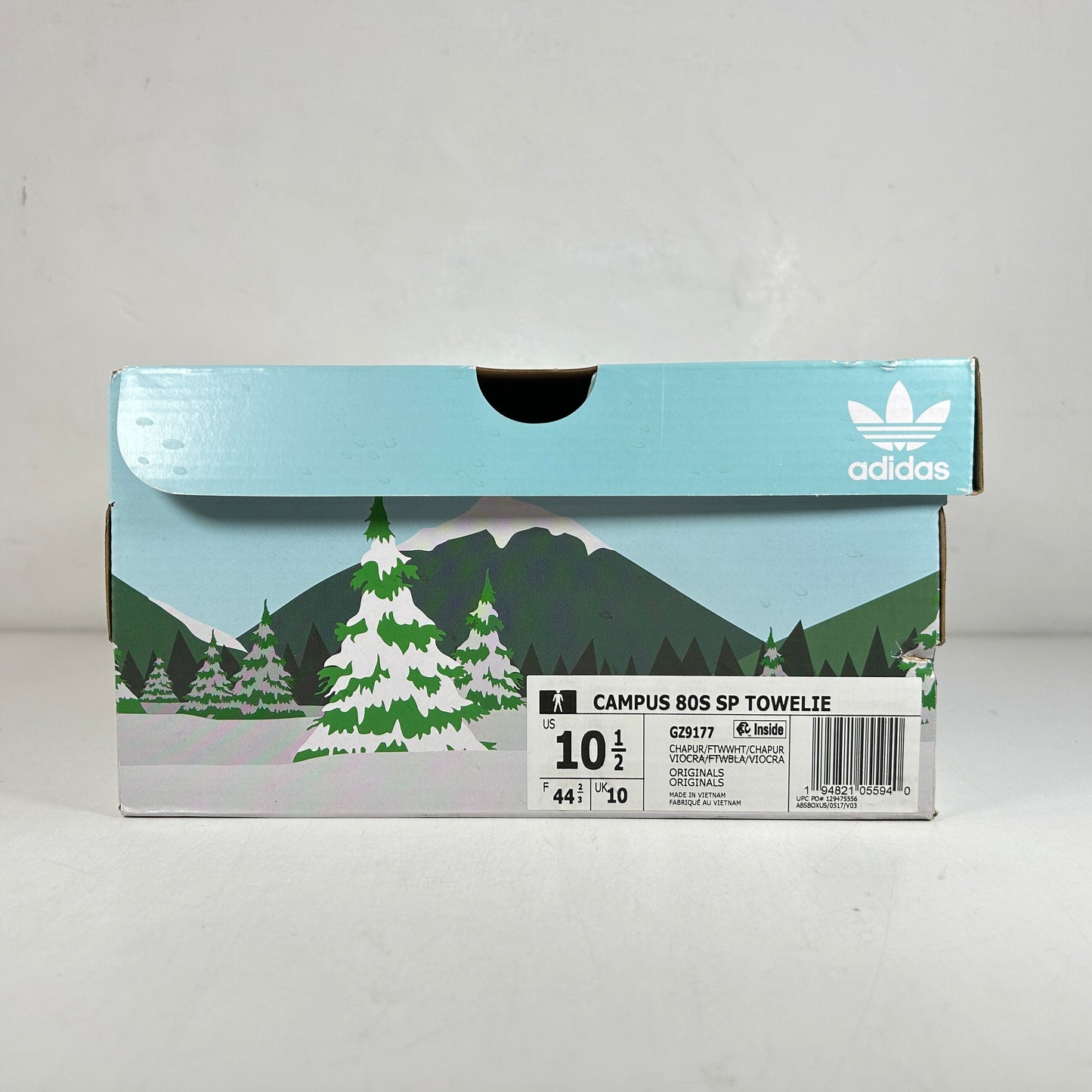 GZ9177 Adidas Campus 80s South Park Towelie [USED] - 10.5 M (Used)