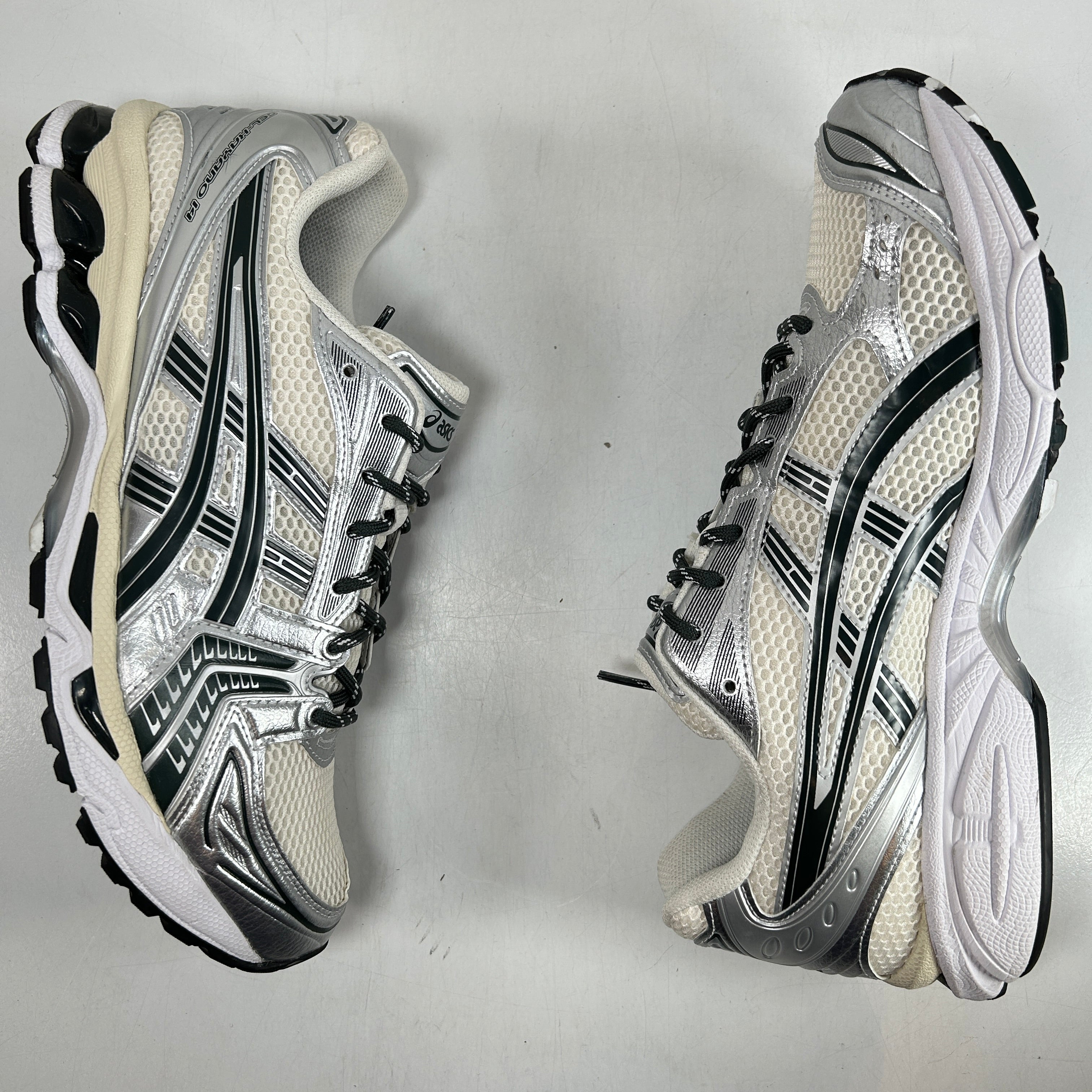 プリーツ加工 ブラック・ホワイト ベスト 1203A566 100 ASICS Gel-Kayano 14 Kith Cream Scarab [USED] - 10.5 M
