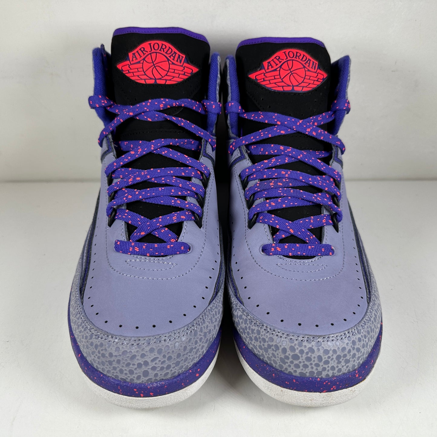 385475 553 Jordan 2 Retro Iron Purple [USED] - 10.5 (Used) (Replace Box)