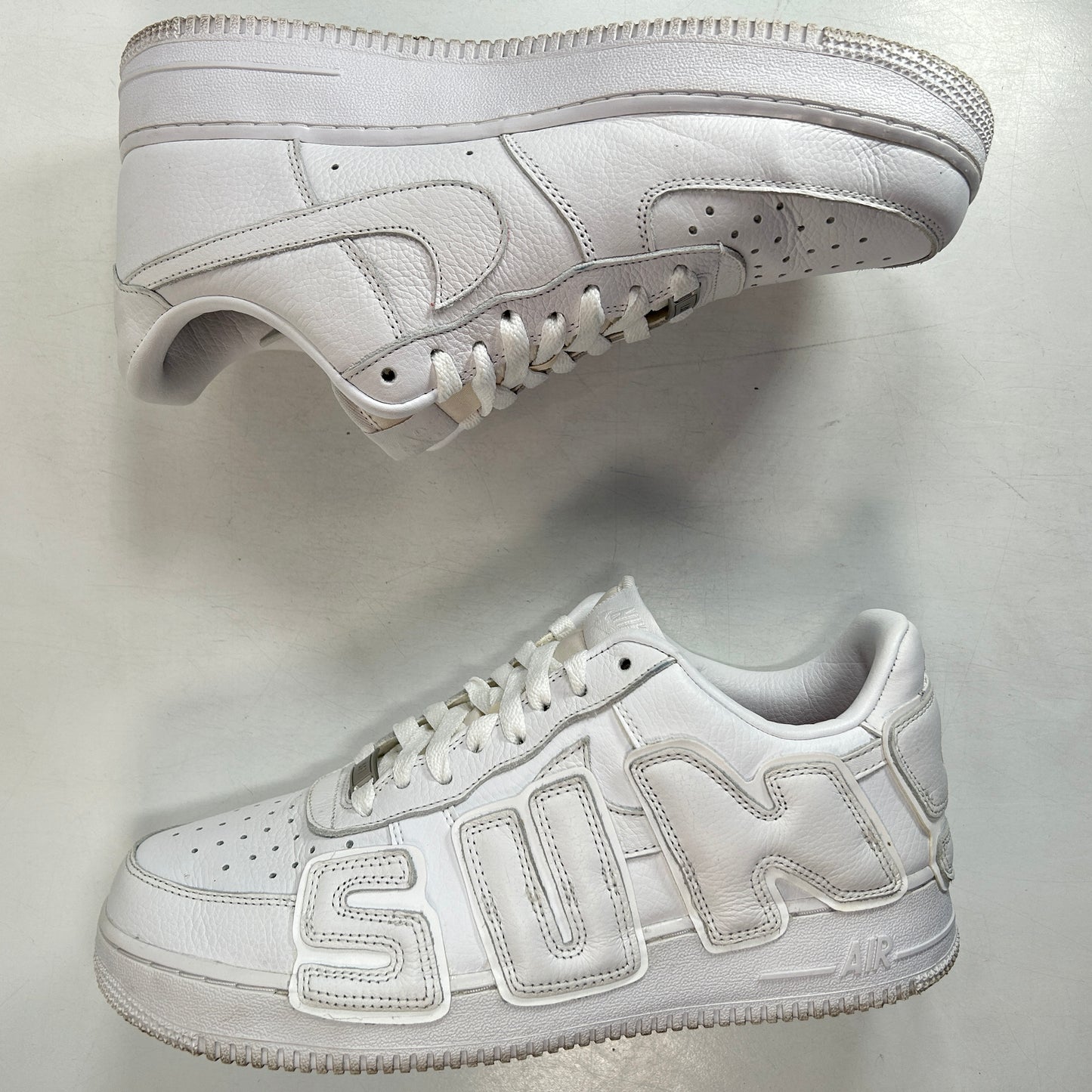 DD7050 100 Nike Air Force 1 Low Cactus CPFM White (2020) [USED] - 9 M (Used)