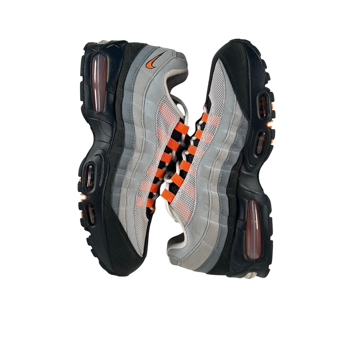 HM4740 101 Nike Air Max 95 OG Big Bubble Bright Mandarin 2.0 (2025) [USED] - 9 M (Used)