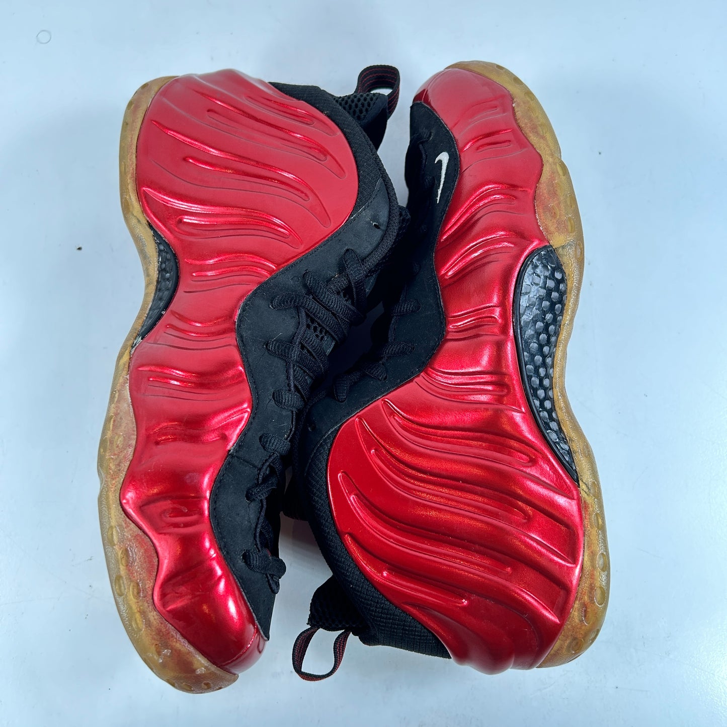 314996 610 Nike Air Foamposite One Metallic Red (2017) [USED] - 12 M (Used) (No Box)