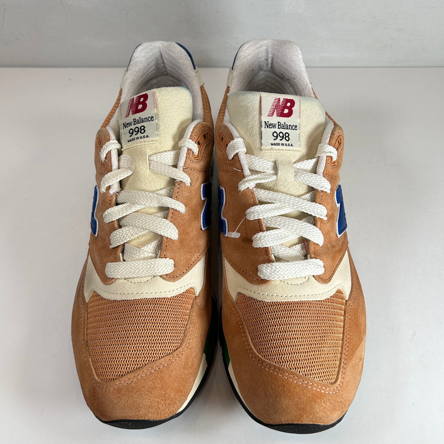 U998OB New Balance 998 MiUSA Teddy Santis Orange Royal [USED] - 11 M (VNDS)