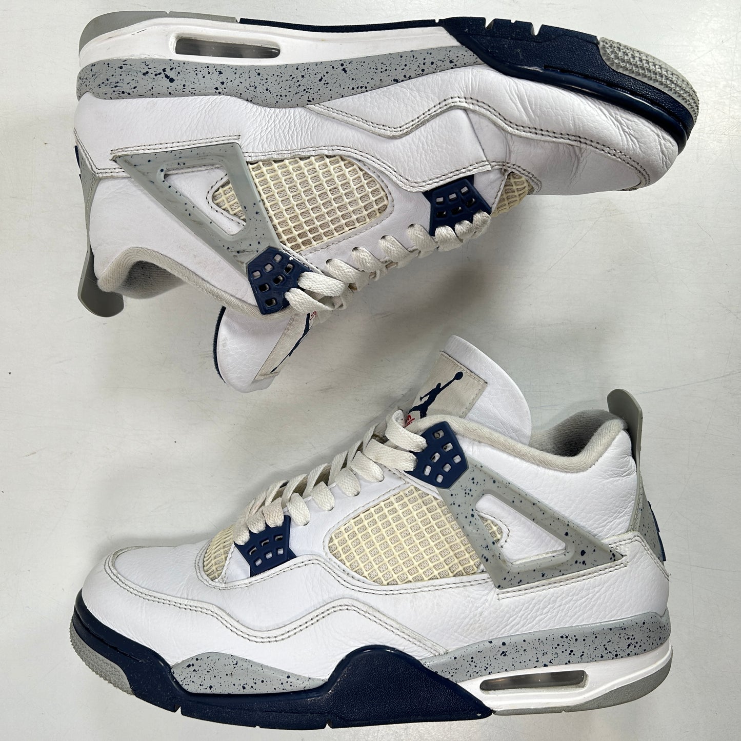 DH6927 140 Jordan 4 Retro Midnight Navy [USED] - 10 M (Used)