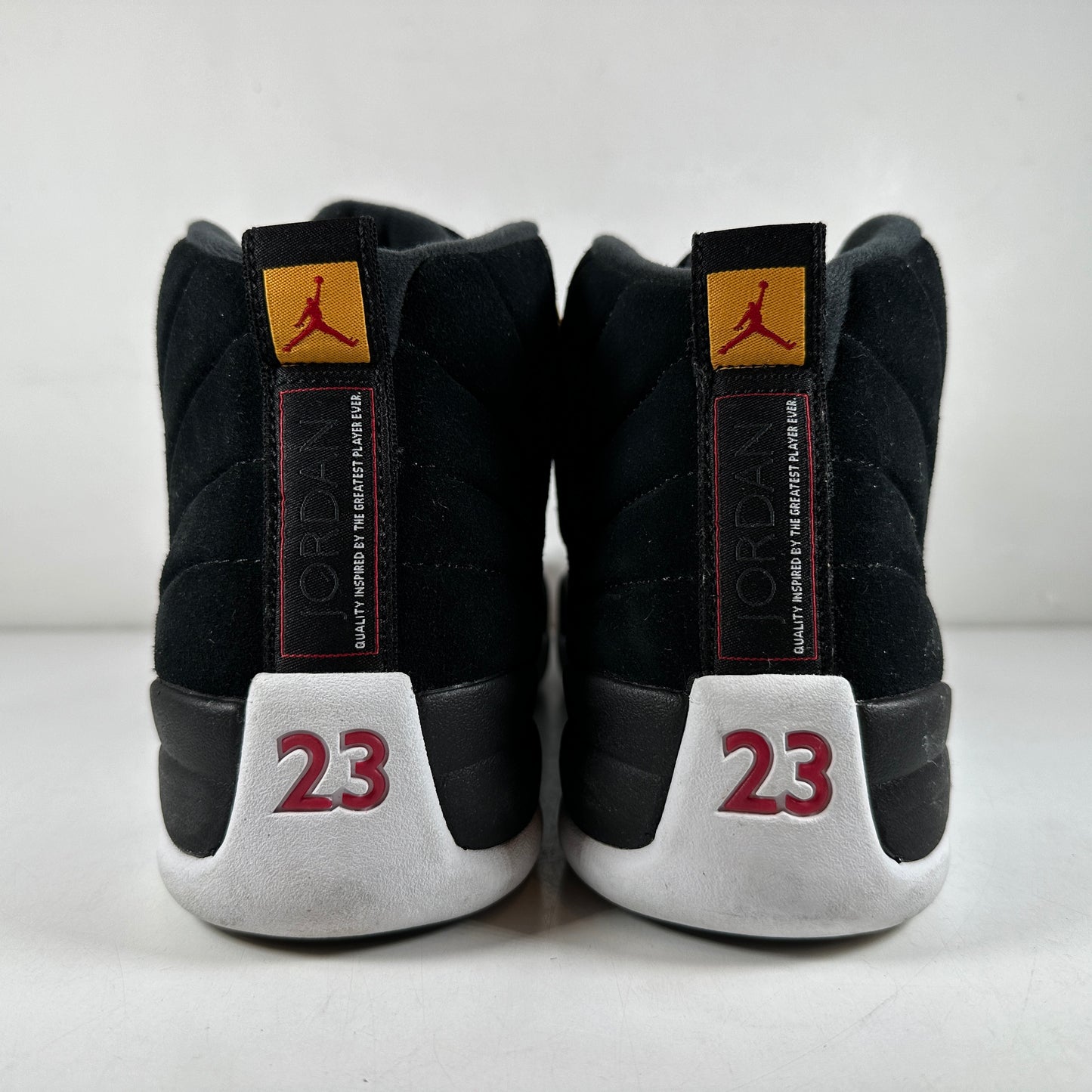 130690 017 Jordan 12 Retro Reverse Taxi [USED] - 11 M (Used) (Replace Box)