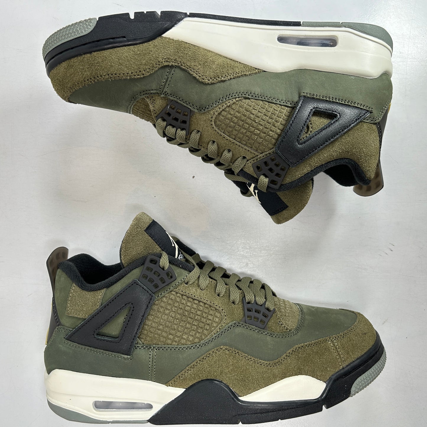 FB9927 200 Air Jordan 4 Craft Medio Oliva