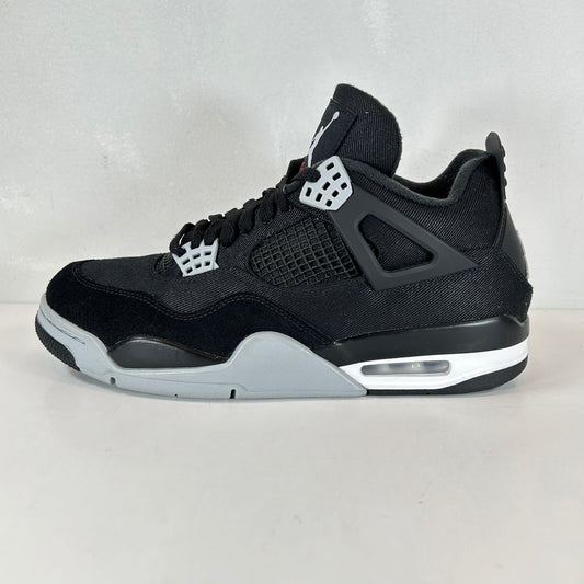 DH7138 006 Jordan 4 Retro SE Black Canvas [USED] - 10 M (VNDS)