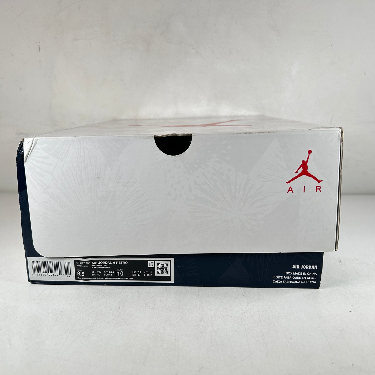 CT8529 164 Jordan 6 Retro Olympic (2024) - 8.5 M (Used2)