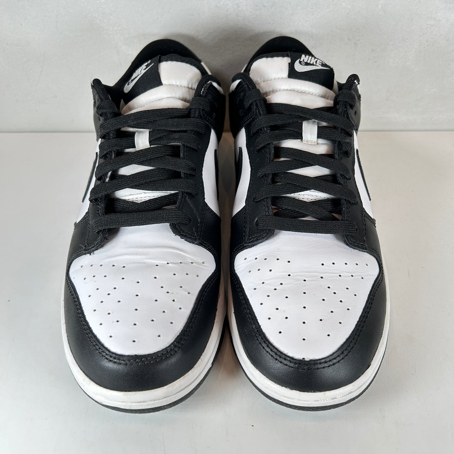 DD1391 100 Nike Dunk Low Retro White Black Panda [USED] - 10.5 M (Used)