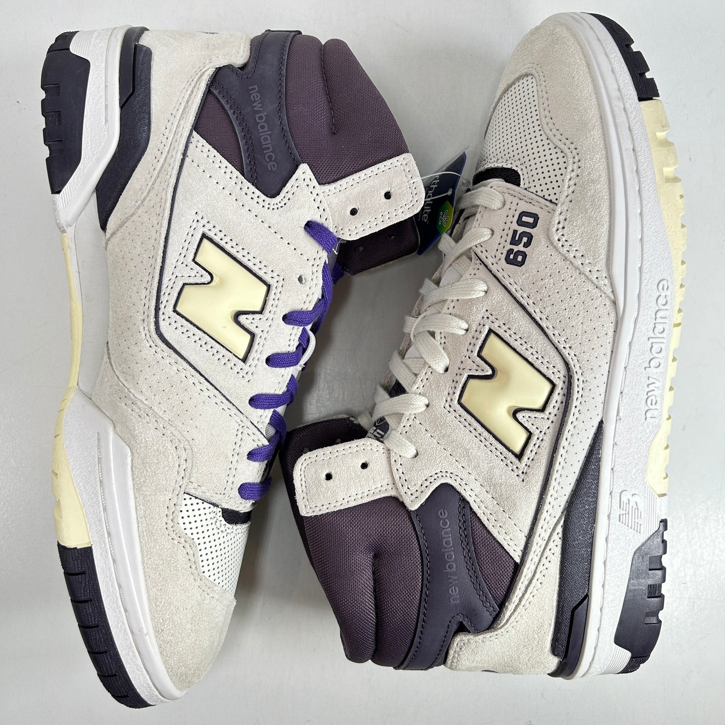 BB650RVP New Balance 650R White Purple [USED] - 11 (VNDS)