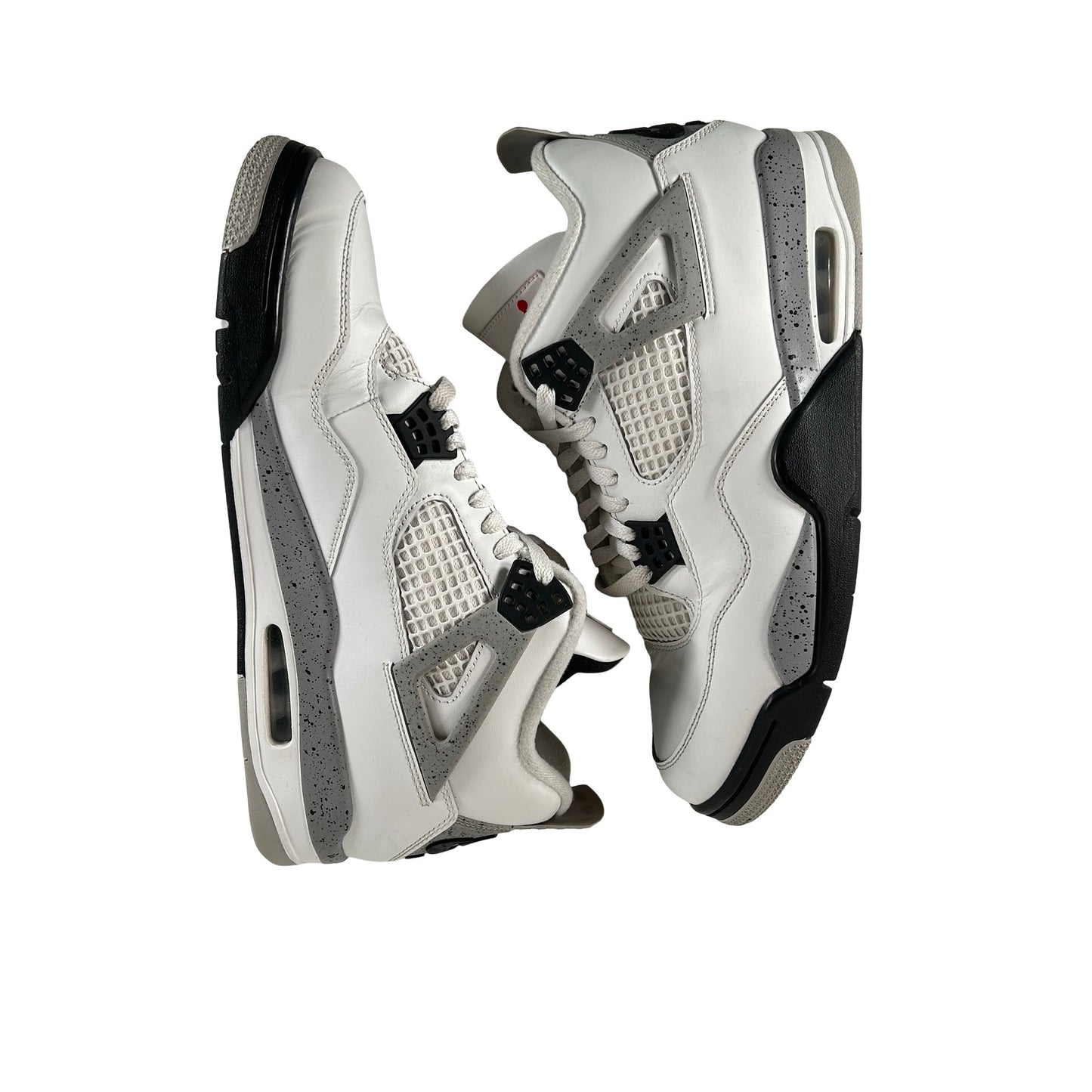 FV5029 100 Jordan 4 Retro White Cement (2025) [USED] - 11 M (Used10)