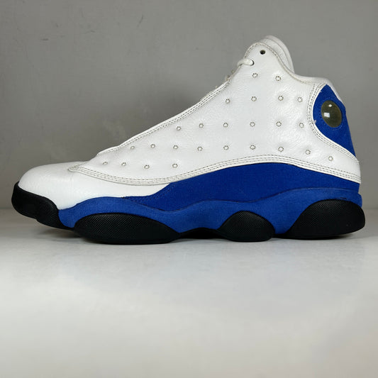 414571 117 Jordan 13 Retro White Hyper Royal Black [USED] - 11 M (Used)