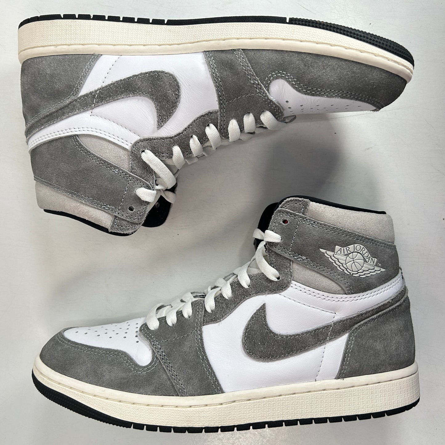 DZ5485 051 Jordan 1 Retro High OG Washed Black [USED] - 9.5 M (Used)