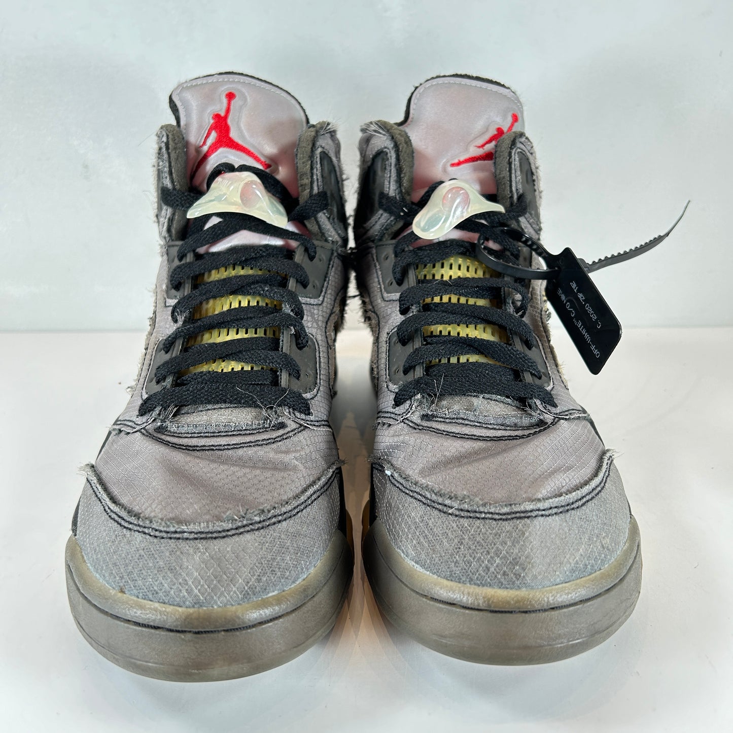 CT8480 001 Jordan 5 Off-White Black [USED] - 12 M (Used) (Replace Box)