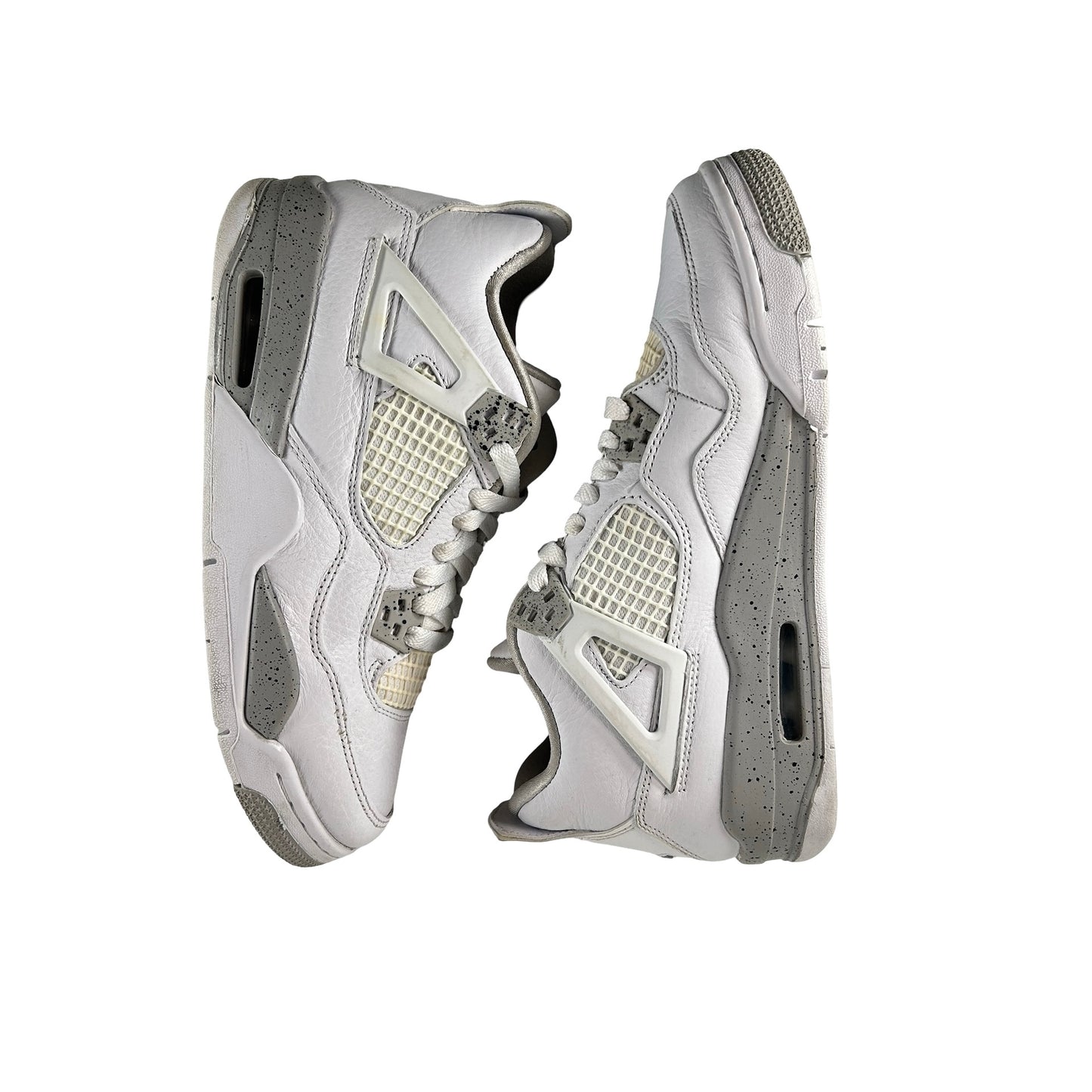 DJ4699 100 Jordan 4 Retro White Oreo (2021) (GS) [USED] - 6.5 Y (Used2) (No Box2)