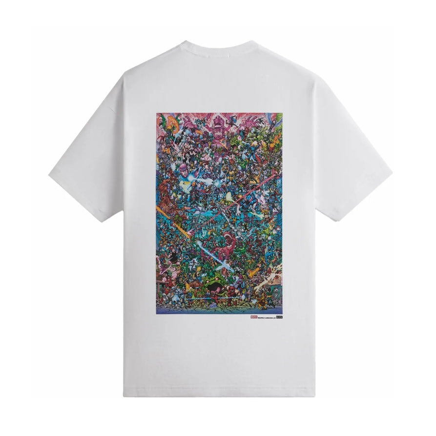 Kith x Marvel Universe Vintage Tee White