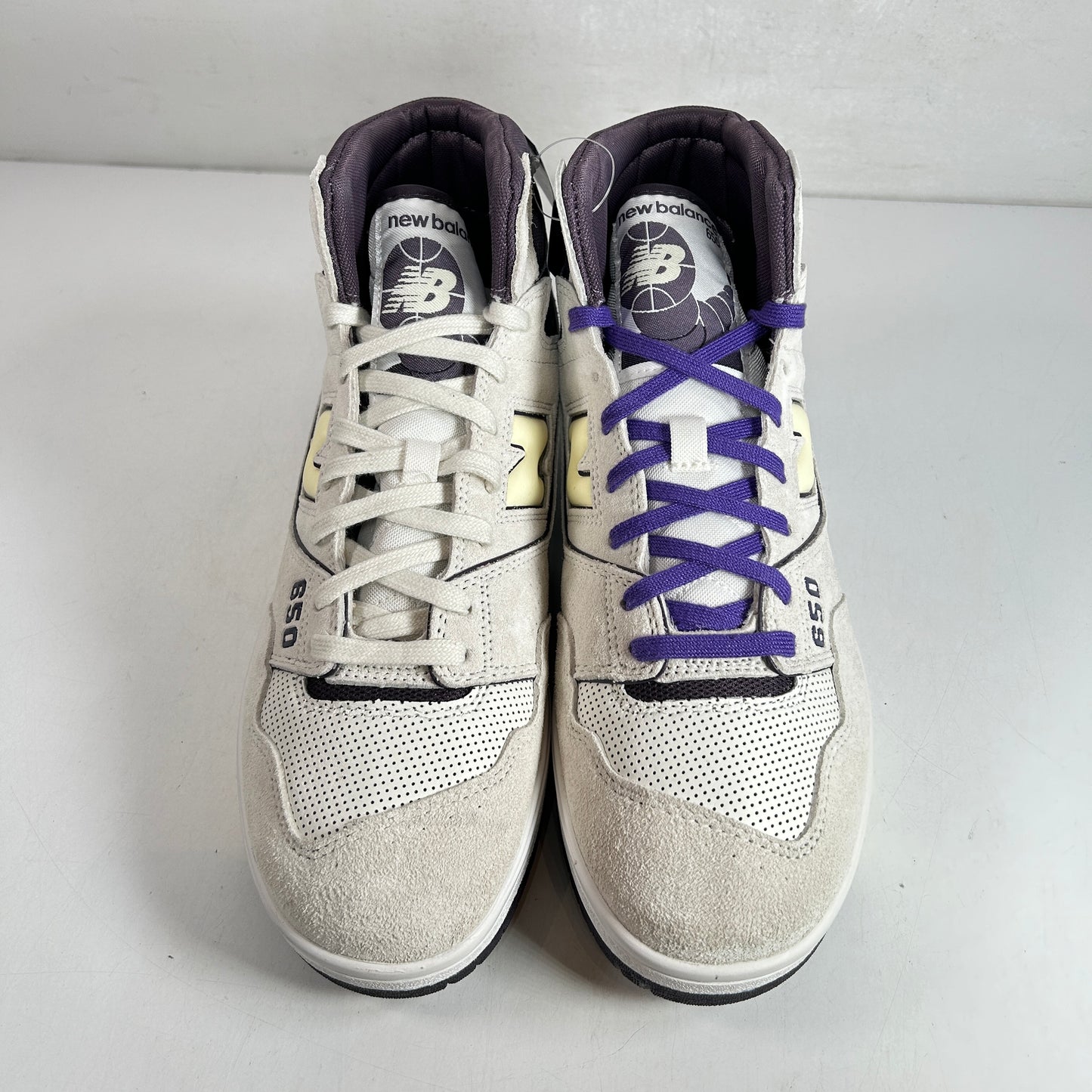 BB650RVP New Balance 650R White Purple [USED] - 11 (VNDS)