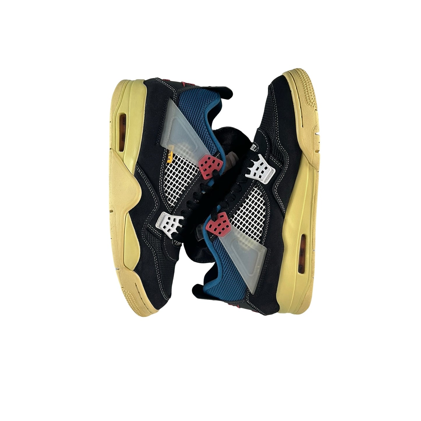 DC9533 001 Jordan 4 Retro Union Off Noir [USED] - 9 M (Used10)