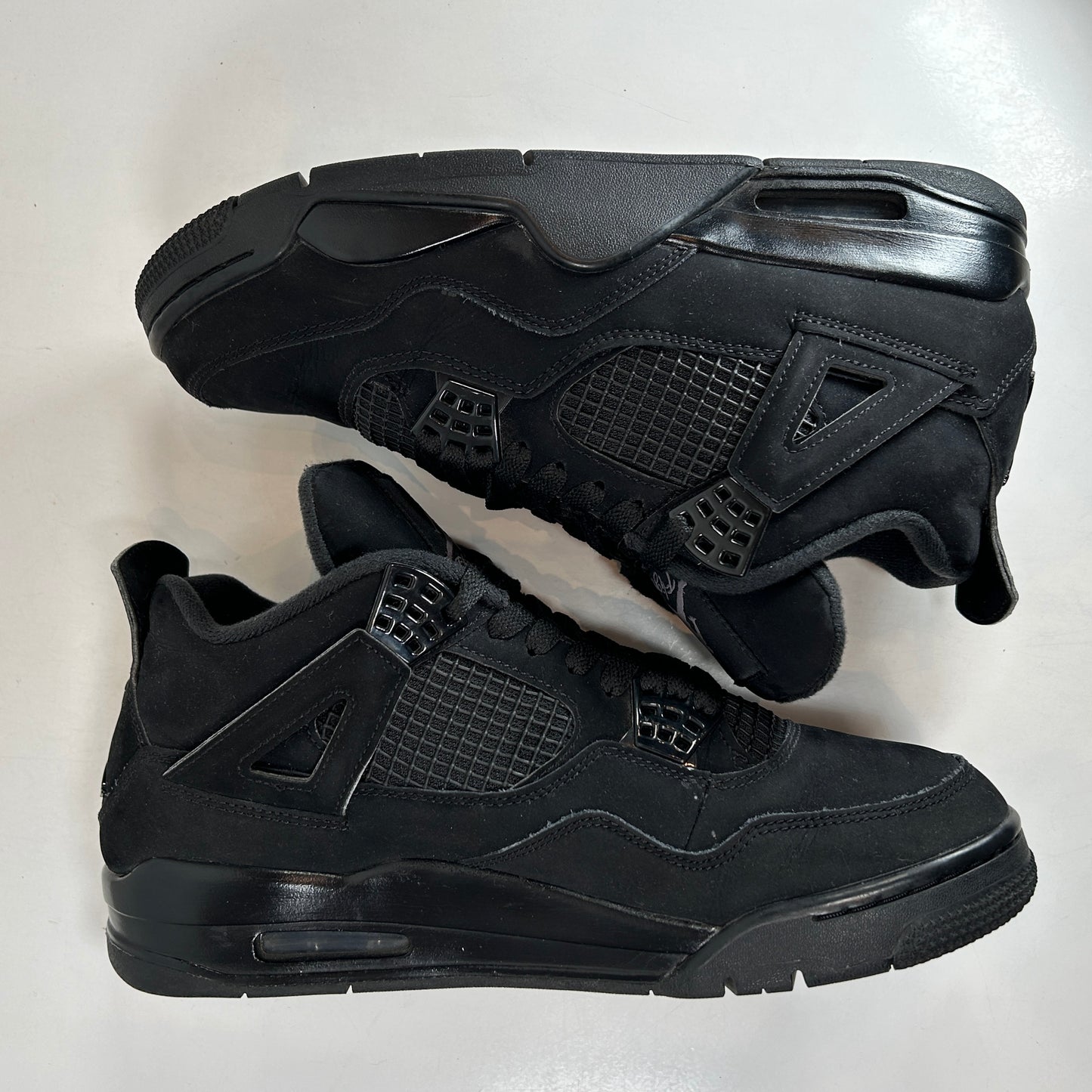 CU1110 010 Jordan 4 Black Cat 2020 [USED] - 9.5 M (Used) (Replace Box)