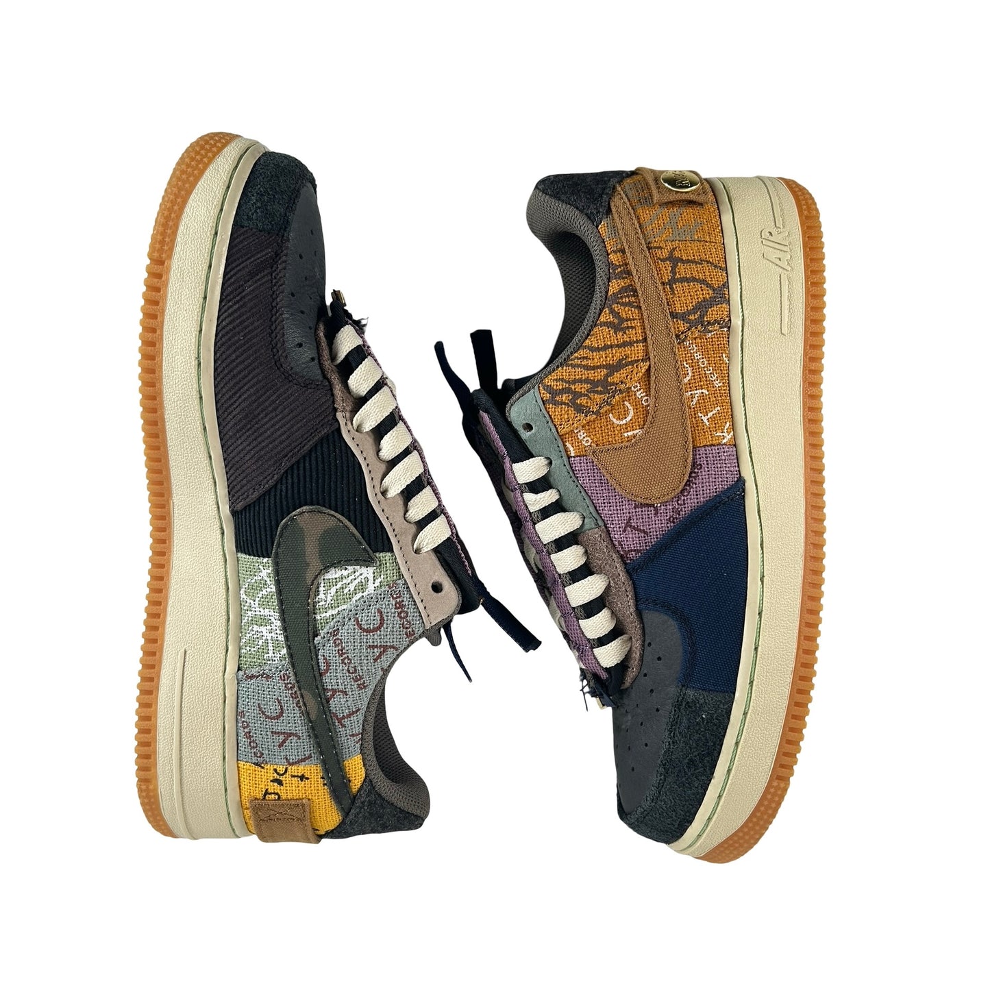 CN2405 900 Nike Air Force 1 Low Travis Scott Cactus Jack [USED] - 7.5 M (Used3)