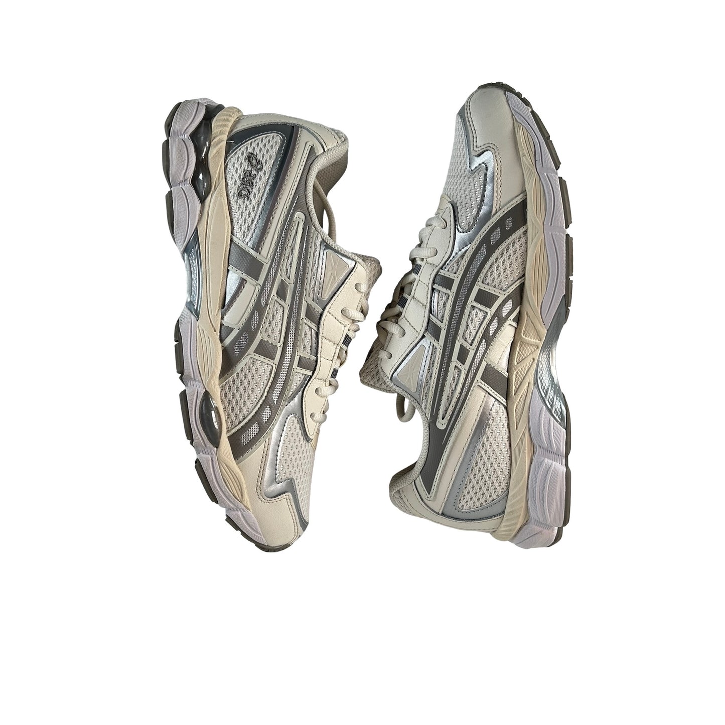 1203A542 250 ASICS Gel-NYC 2055 Cream Steel [USED] - 7 M (Used)
