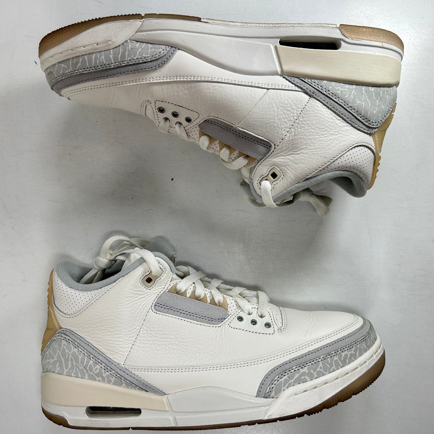 FJ9479 100 Jordan 3 Retro Craft Ivory [USED] - 10 M (Used2)