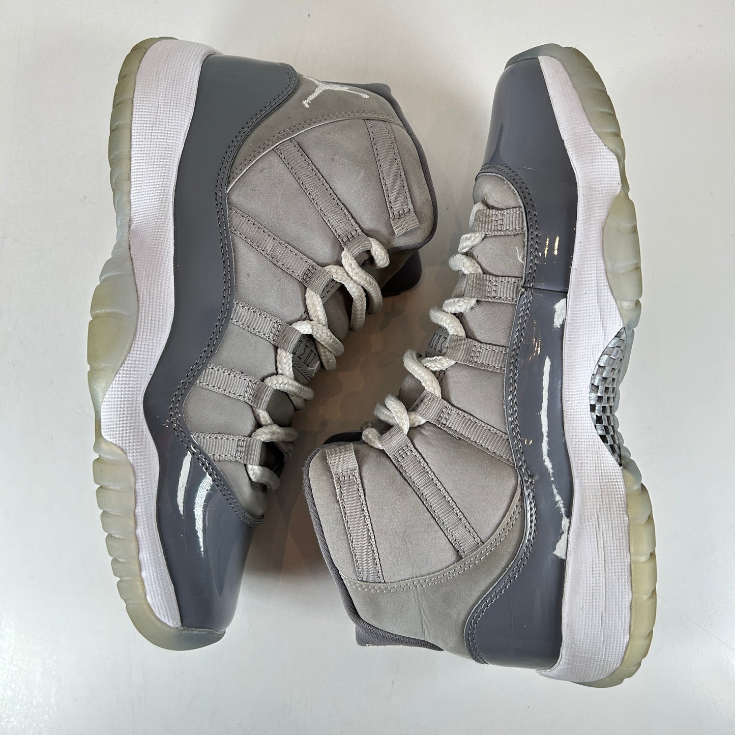 378038 005 Jordan 11 Cool Grey (2021) GS [USED] - 5.5 Y (Used)