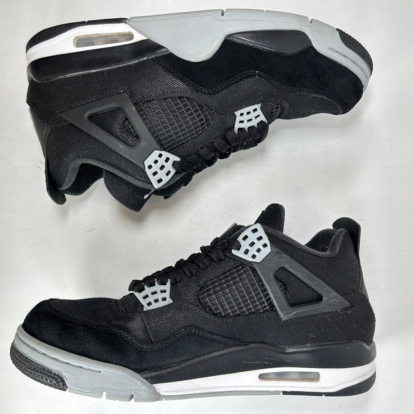 DH7138 006 Jordan 4 Retro SE Black Canvas [USED] - 10 M (Used5)