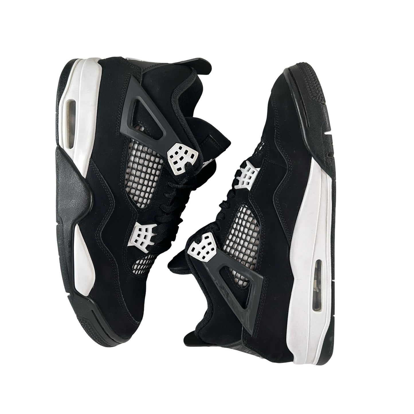 FQ8138 001 Jordan 4 Retro White Thunder [USED] - 9 M (Used6)