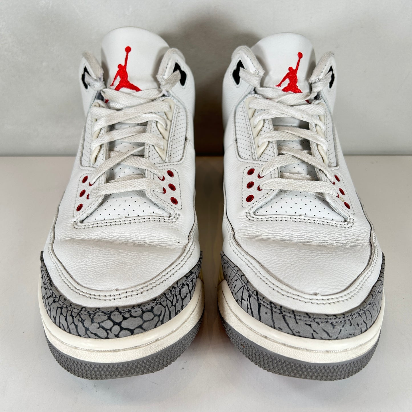 DN3707 100 Jordan 3 Retro White Cement Reimagined [USED] - 9.5 M (Used5)