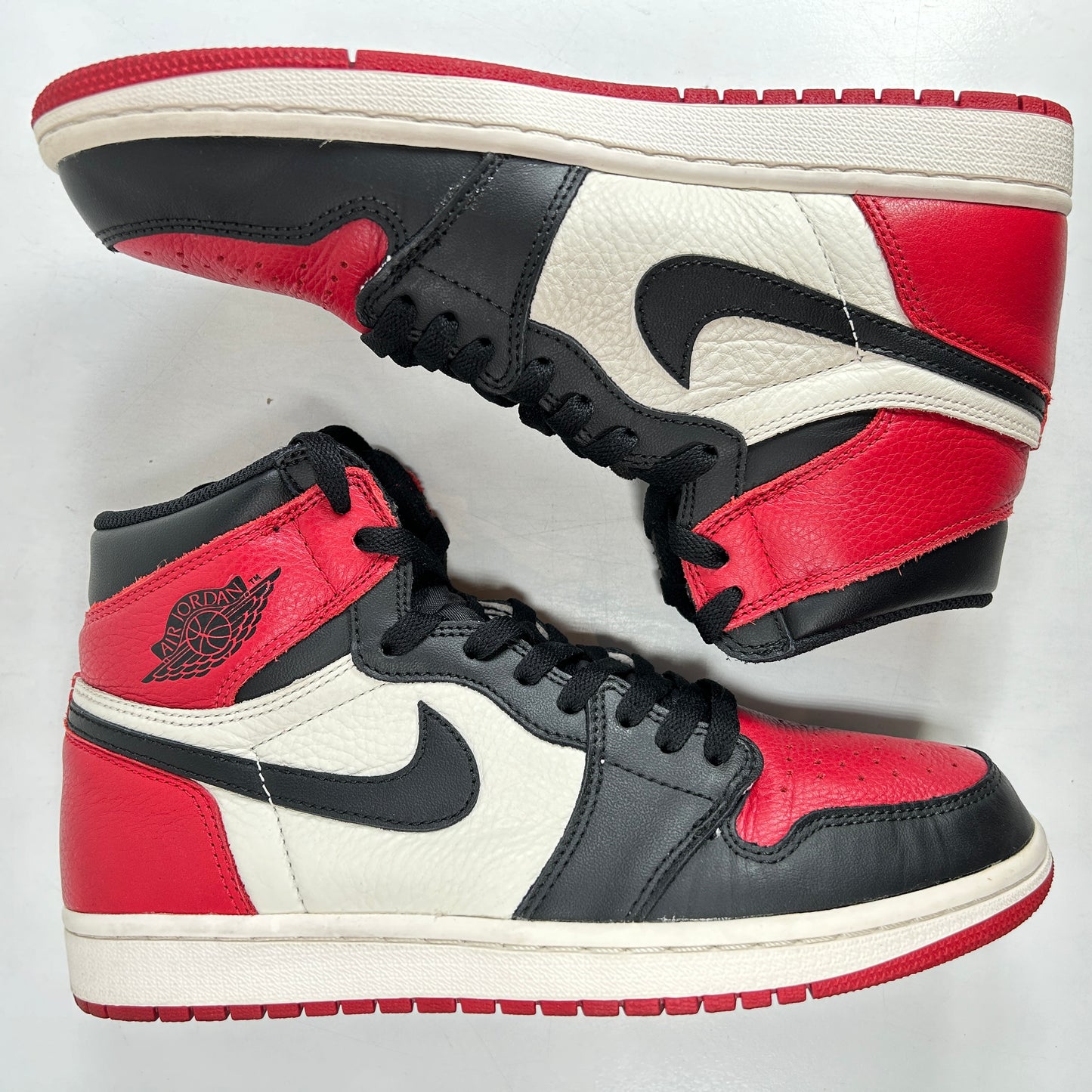 555088 610 Jordan 1 Bred Toe [USED] - 8 M (Used)