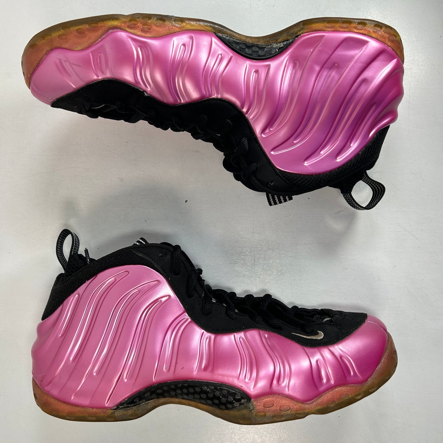 314996 600 Nike Air Foamposite One Pearlized Pink [USED] - 10.5 M (Used) (No Box)
