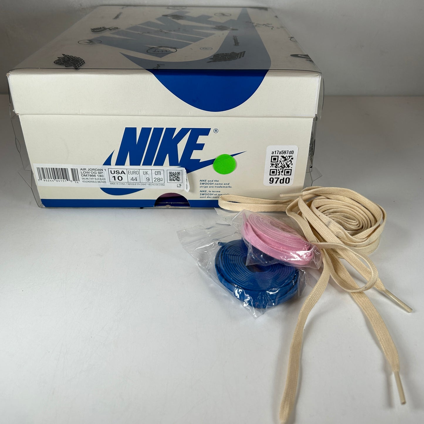 DM7866 140 Jordan 1 Low Fragment x Travis Scott [USED] - 10 M (VNDS2)