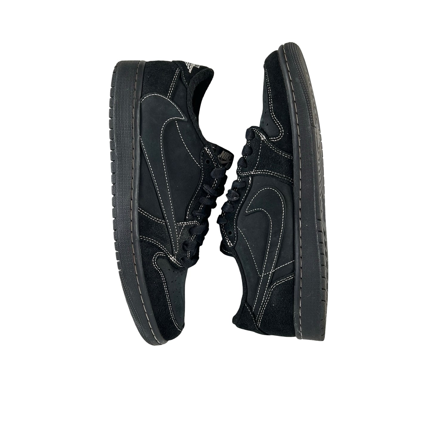 DM7866 001 Jordan 1 Retro Low OG Travis Scott Black Phantom [USED] - 10 M (Used12) (No Sleeve)