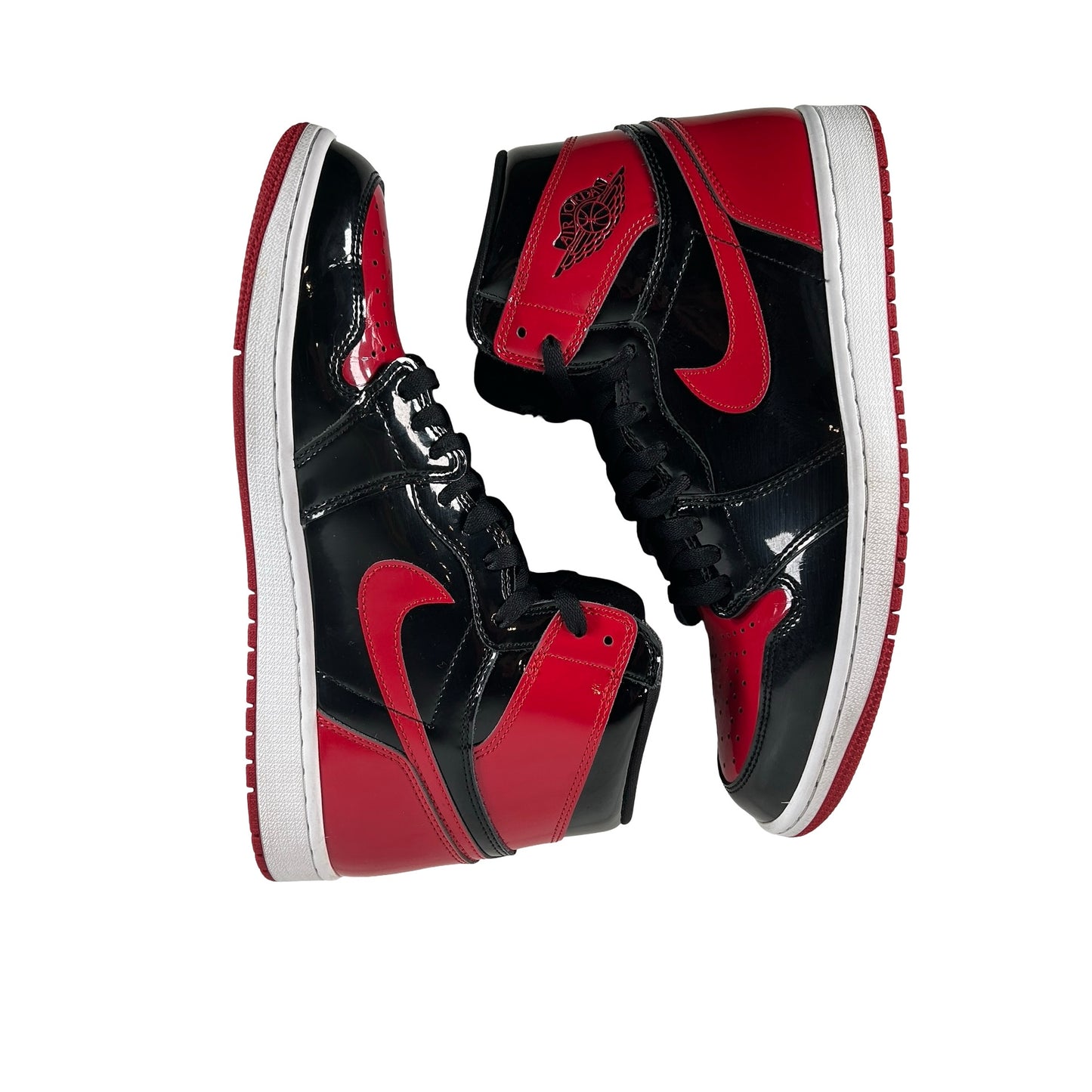 555088 063 Jordan 1 Retro High OG Patent Bred [USED] - 11 M (Used7)