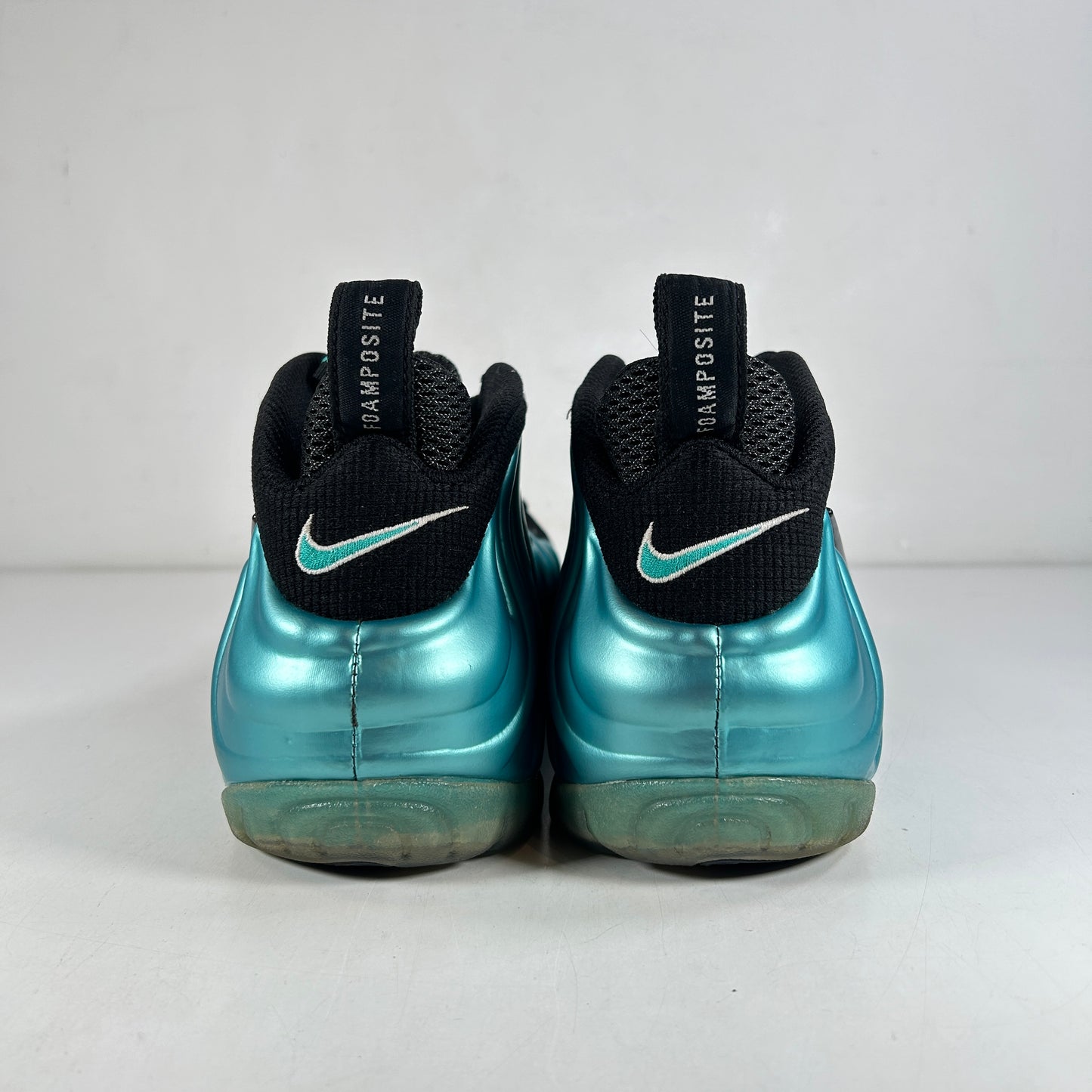 624041 410 Nike Air Foamposite Pro Electric Blue [USED] - 9.5 M (Used) (No Box)