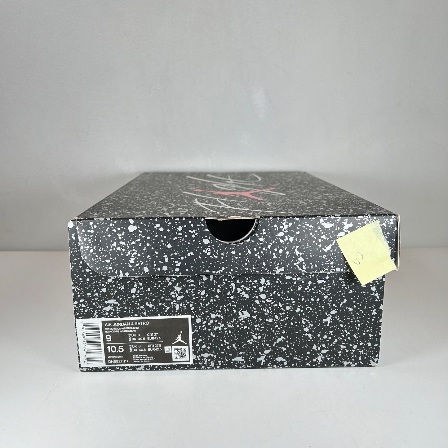 DH6927 111 Jordan 4 Retro Military Black [USED] - 9 M (Used2)