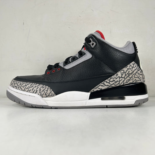 854262 001 Jordan 3 Retro Black Cement (2018) [USED] - 10.5 M (VNDS)