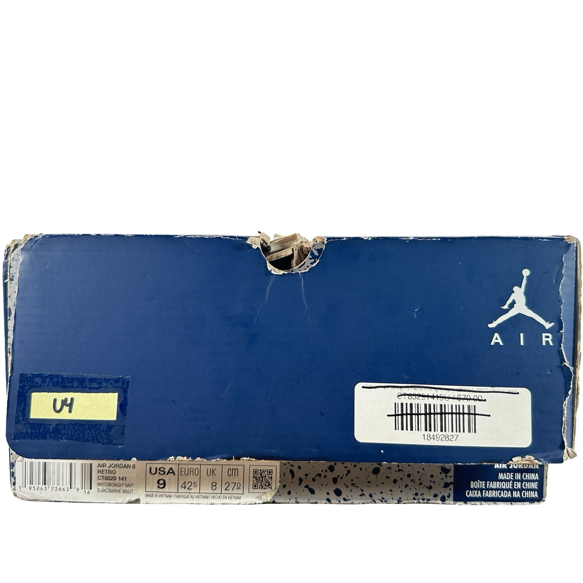 CT8529 141 Jordan 6 Retro Midnight Navy (2022) [USED] - 9 M (Used4)