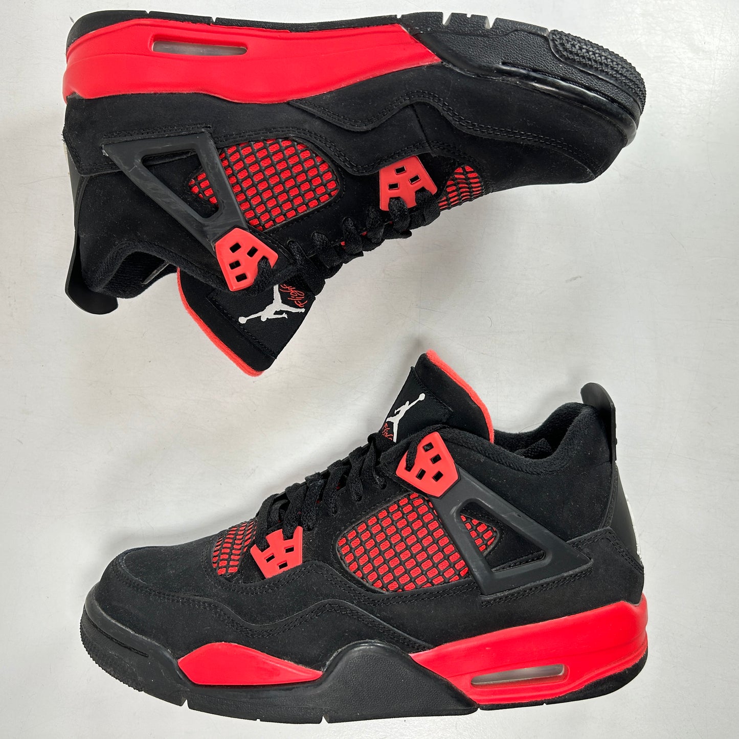 408452 016 Jordan 4 Retro Red Thunder (GS) [USED] - 6.5 Y (Used)